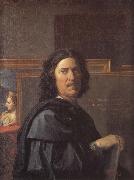 Nicolas Poussin Self-Portrait oil painting on canvas